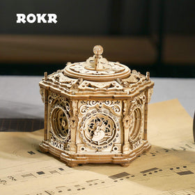 ROKR Secret Garden music box assembly instructions help you build confidently.