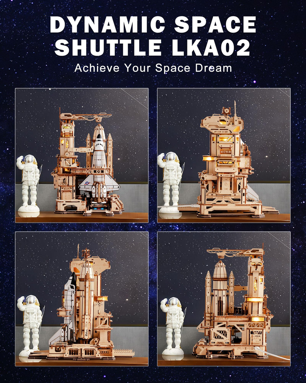 ROKR complete kit with everything to build and display.
