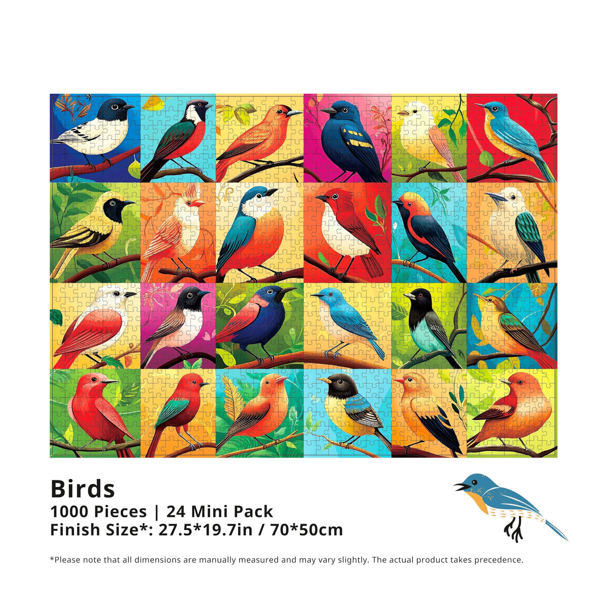 rokt-razo Birds advent calendar pack invites a festive daily puzzle ritual