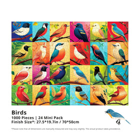 rokt-razo Birds advent calendar pack invites a festive daily puzzle ritual