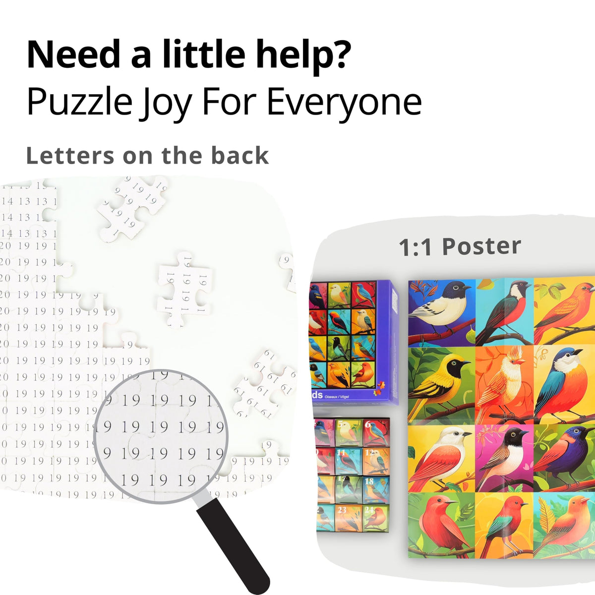 rokt-razo Birds puzzle assembly highlights the satisfaction of a tidy snap-fit finish