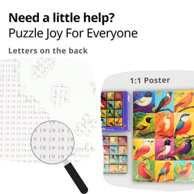 rokt-razo Birds puzzle assembly highlights the satisfaction of a tidy snap-fit finish