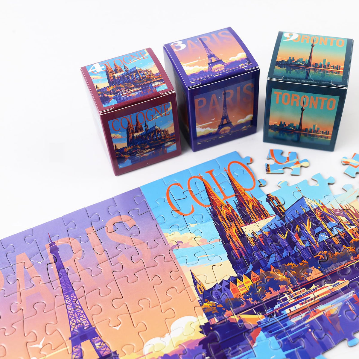 rokt&razo Global City Tour durable, dust-free pieces for smooth assembly