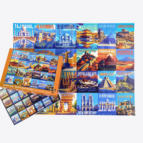 rokt&razo World Heritage advent calendar scene and countdown