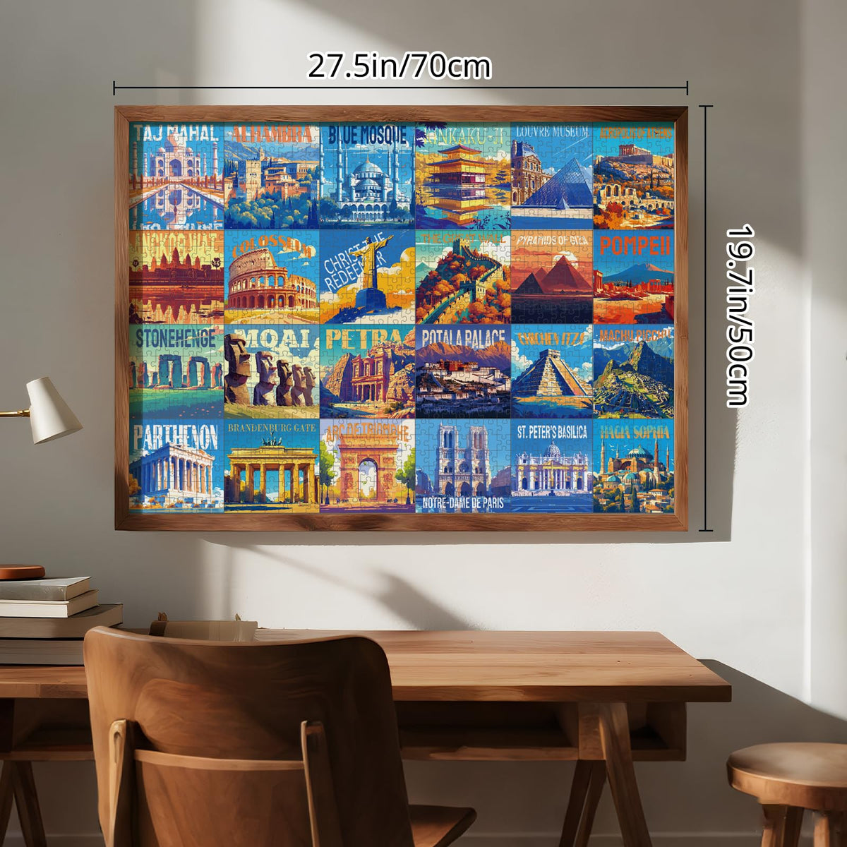 rokt&razo World Heritage poster included guides assembly