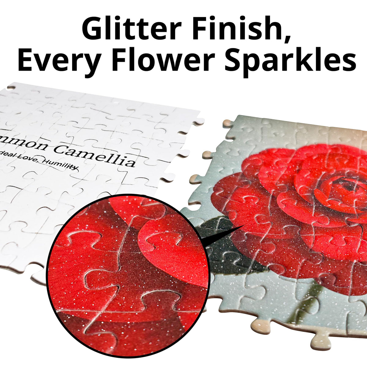 rokt&razo Flower Speaks daily puzzle in-progress display supports mindful evenings