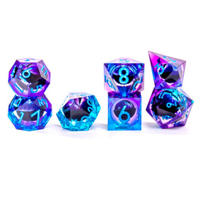 Role Dice gift-ready packaging, perfect for fans of fantasy RPGs.