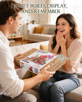 Rolife 3D puzzle suited for birthdays or holidays as a creative gift