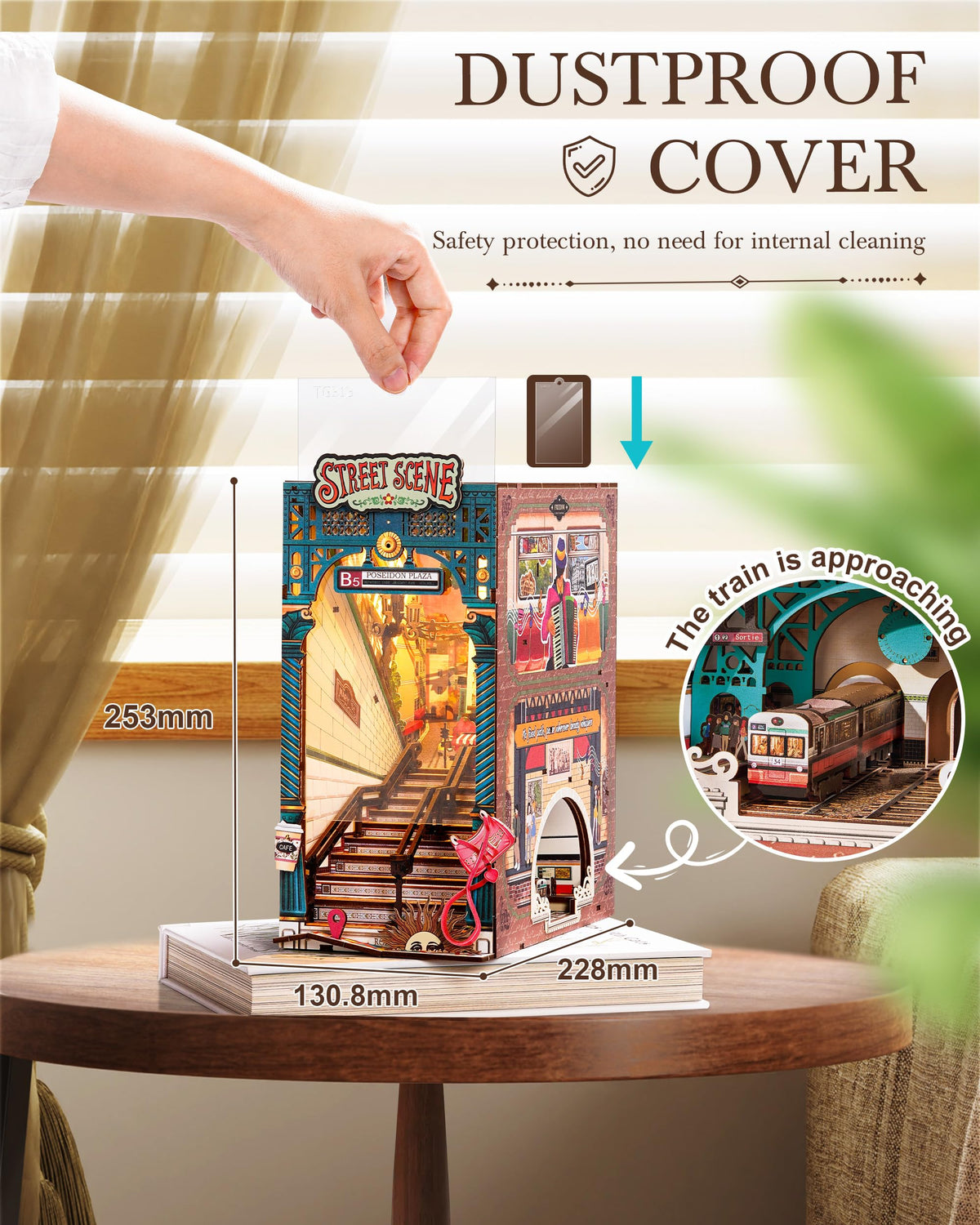 Rolife Book Nook gift-ready packaging makes a thoughtful present