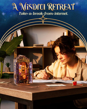 Rolife Book Nook gift packaging makes it ready for gifting.