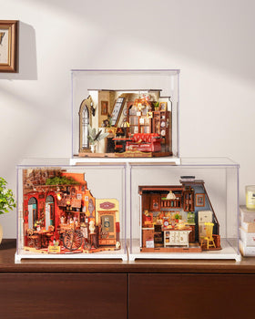 Rolife Catherine Living Room unboxing showcases packaging and setup potential.