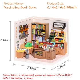 Rolife detailed instruction guide supports easy step-by-step construction.