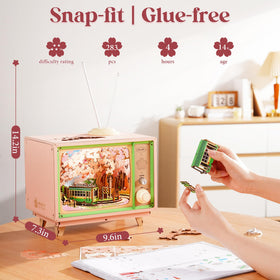 Rolife DIY craft kit for adults inspires creative time and quiet focus