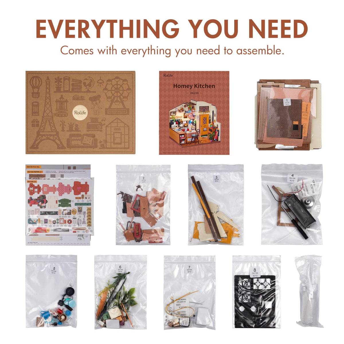 Rolife ideal gift for crafters and hobbyists seeking mindful creativity.