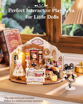 Rolife Elsa's Tailoring instruction guide keeps assembly clear and enjoyable.