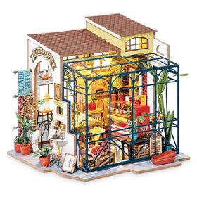 Rolife Emily's Flower Shop kit box for a hands-on creative project