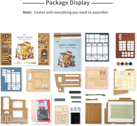 Rolife holiday decorations spark seasonal storytelling in your flower shop display.