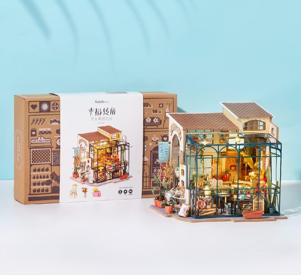 Rolife DIY miniature toolkit helps you assemble the tiny world with confidence.
