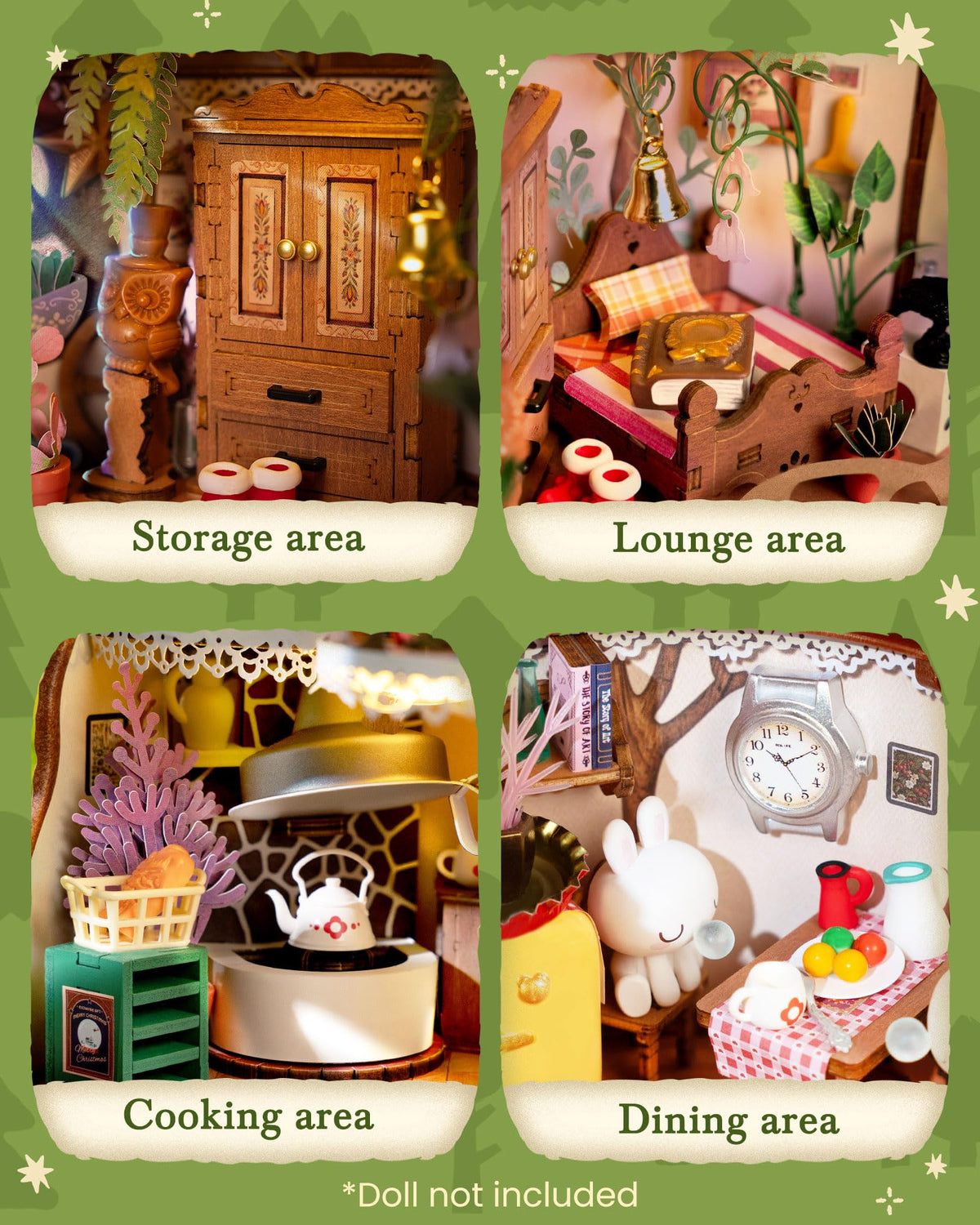 Rolife tree house kit attic treasures invite imaginative storytelling