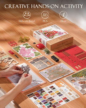 Rolife gift idea for puzzle lovers presenting a unique DIY project