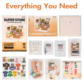 Rolife gift packaging scenario makes thoughtful presents for hobbyists.
