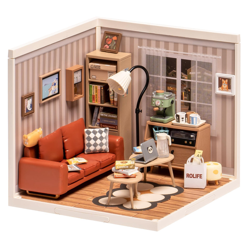 Rolife LED building blocks exterior view—compact desk display piece and conversation starter.