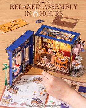 Rolife Leisure Tea Time gift-ready kit ideal for crafters and collectors.