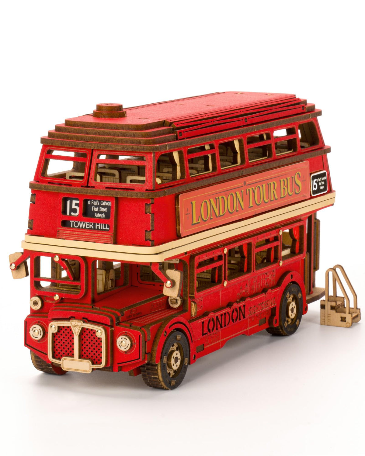 Rolife London Tour Bus open-top deck for display and collectability.