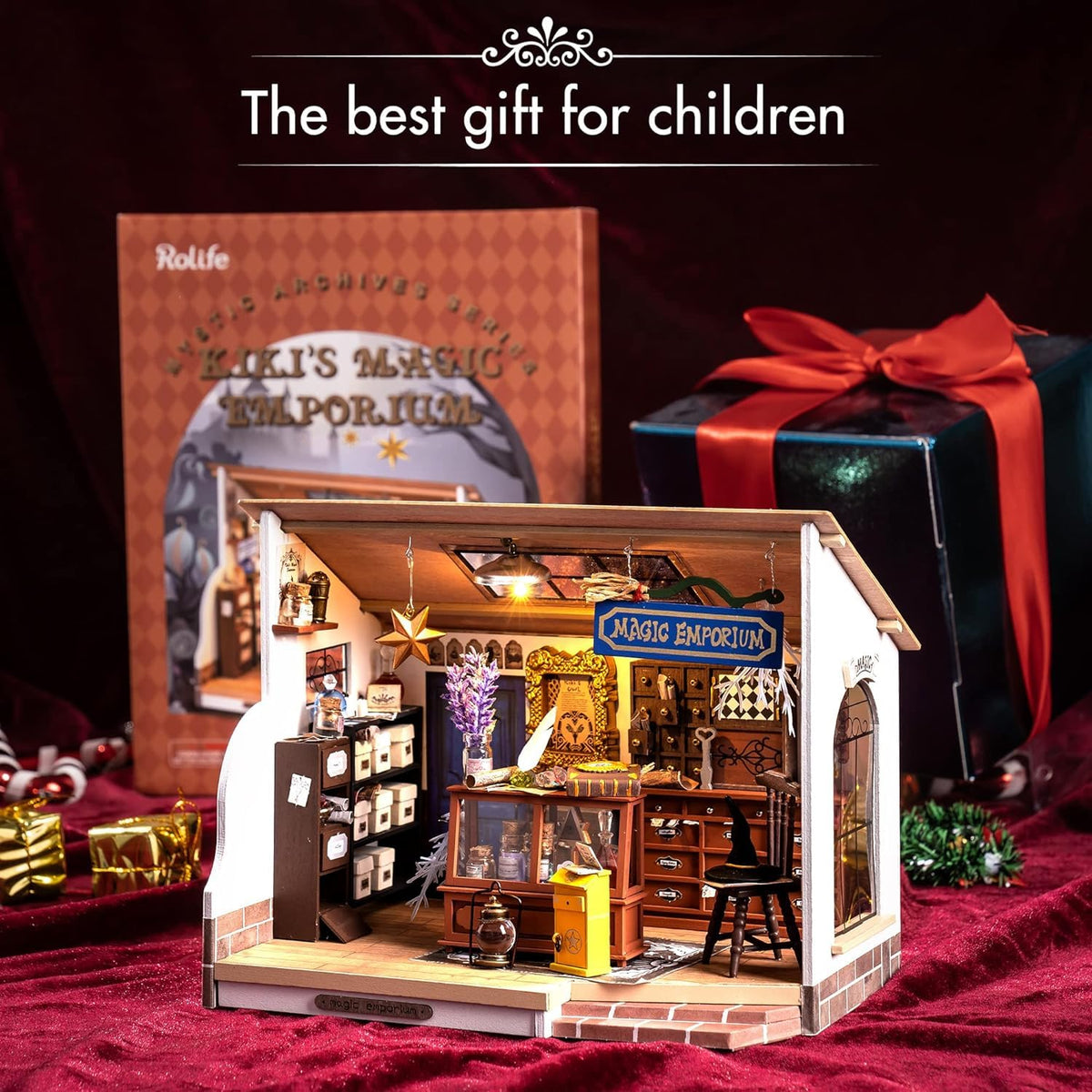 Rolife Magic House Kit illustrated instruction pages guide assembly