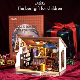 Rolife Magic House Kit illustrated instruction pages guide assembly