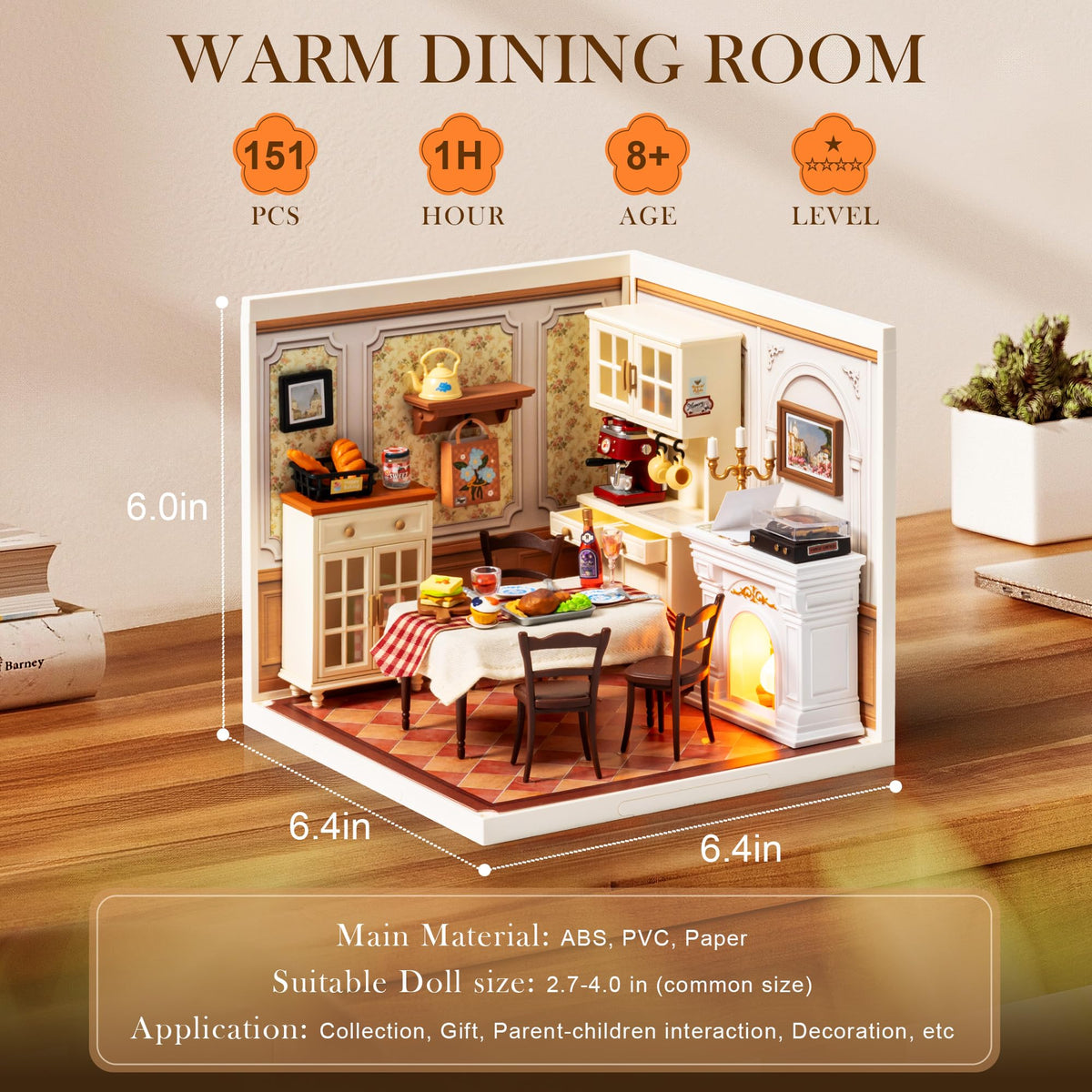 Rolife tiny furniture collection for authentic, heartwarming display
