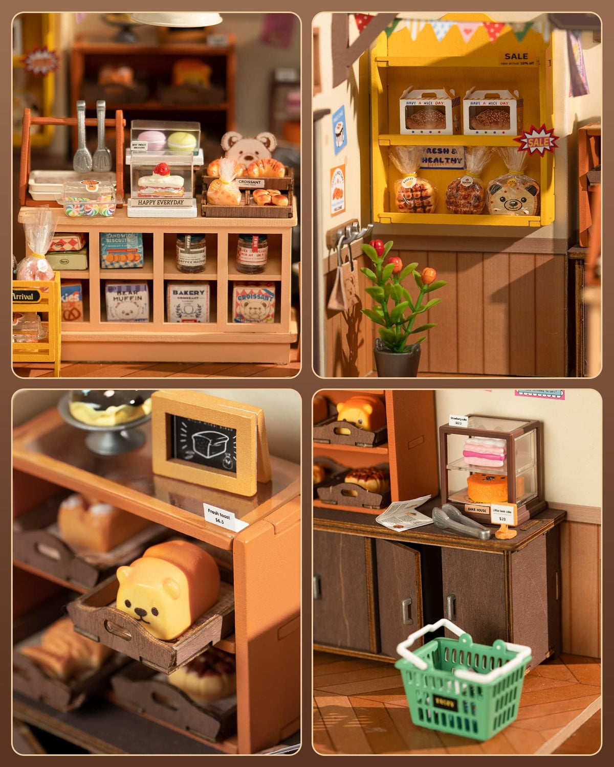 Rolife miniature house kit ready to display as a thoughtful gift