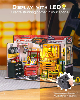 Rolife toolbox and wrench set for authentic tiny detailing