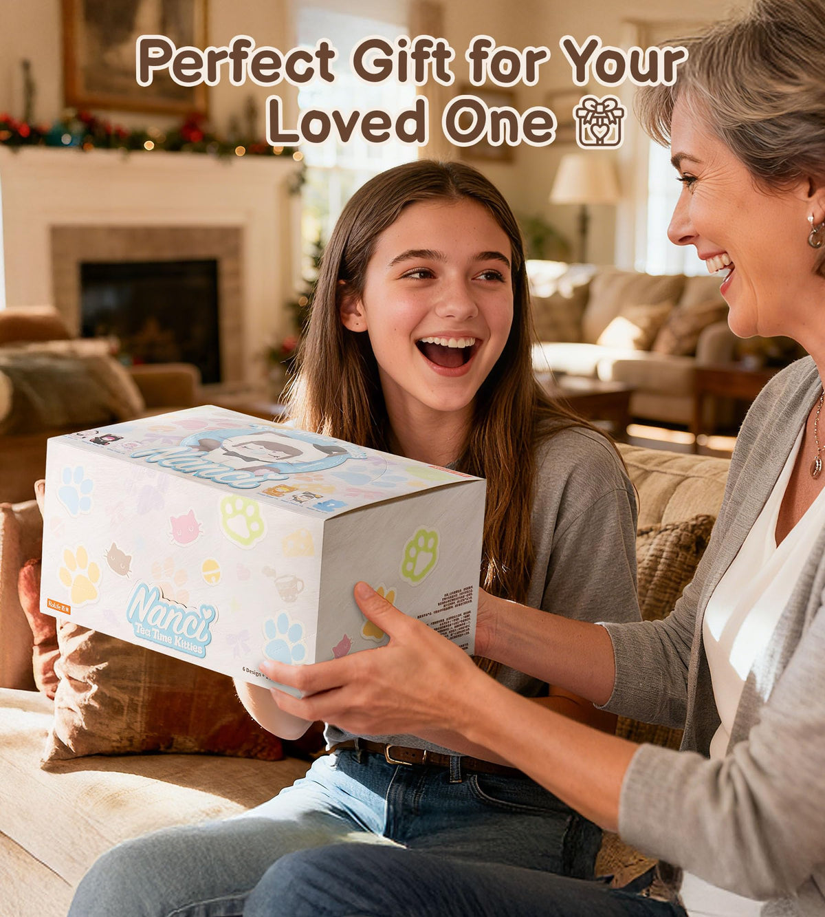 Rolife Nanci gift-ready packaging, a charming present.