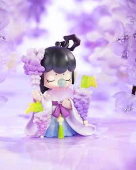 Rolife Nanci Orchid Elegance figure enhances tabletop decor.