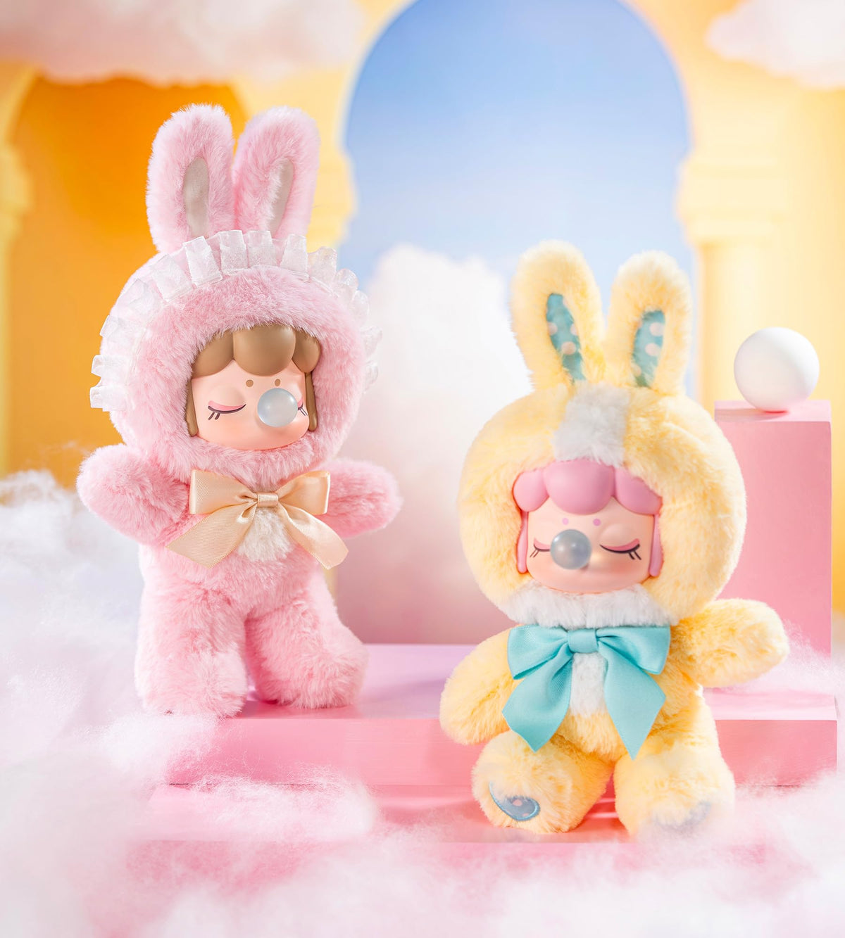 Rolife Nanci Shining Bunny design 07 figure, perfect for desk or shelf.
