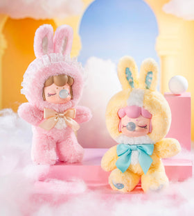 Rolife Nanci Shining Bunny design 07 figure, perfect for desk or shelf.