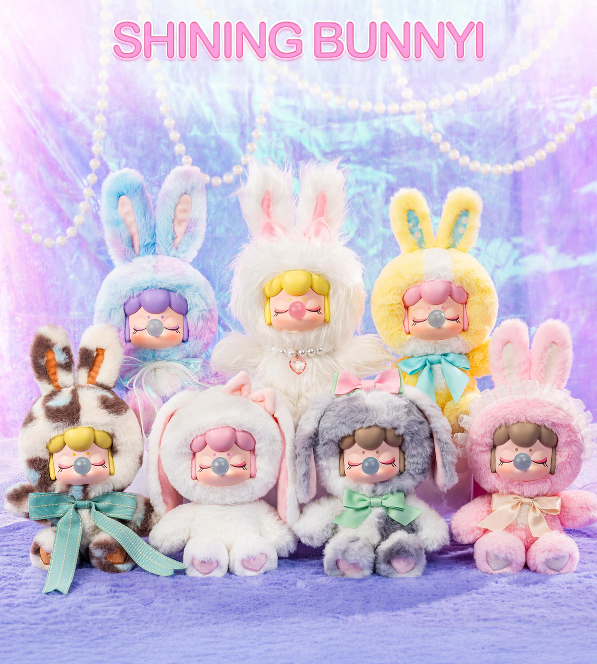 Rolife Nanci Shining Bunny design 08 figure with durable plastic and shine.
