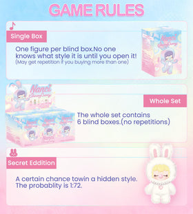 Rolife Nanci Shining Bunny design 09 figure, ideal for a cute collection.
