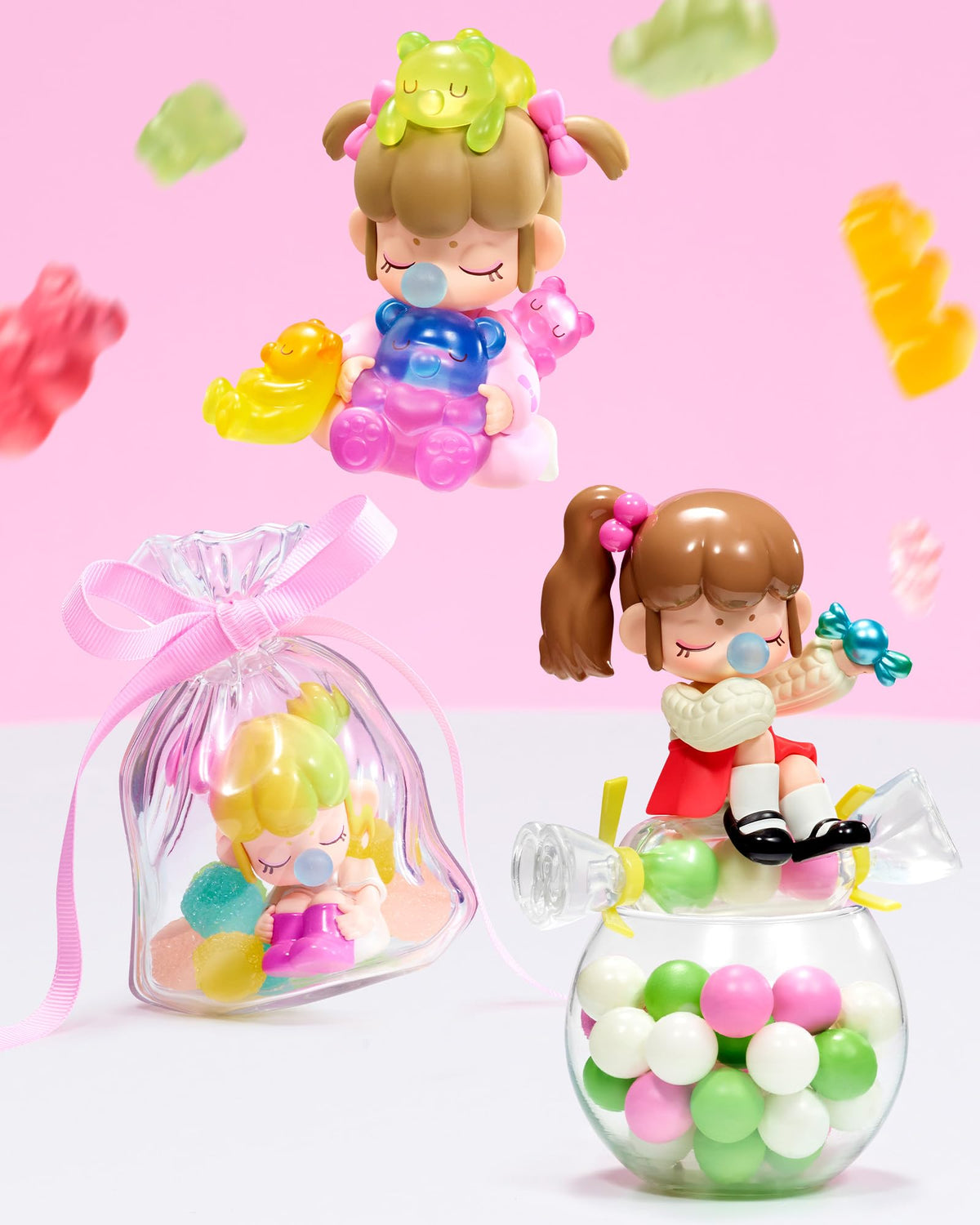 Rolife Nanci Sweet Time figurine close-up—high-quality craftsmanship for display.