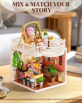 Rolife accessories with Super Creator houses elevate decor to a storybook level.