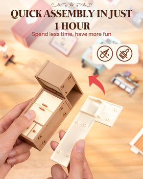 Rolife Super Creator LED light elevates the diorama glow