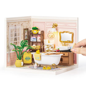 Rolife Super Creator miniature house detailed parts highlight quality and planning