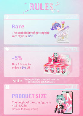 Rolife Suri cute action figure in kawaii style ideal for gifting.