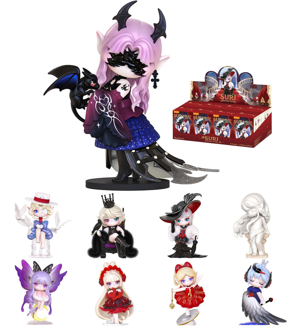 Rolife Suri blind box mystery castle figure, vivid display collectible for your desk