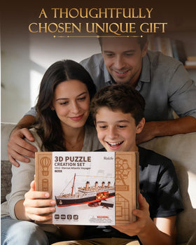 Rolife Titanic puzzle for adults offers engaging offline activity