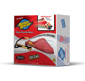 Roller Racer indoor outdoor usage on driveway demonstrates versatile fun