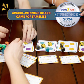Rolls 2 Riches gift-ready board game option for gifting.