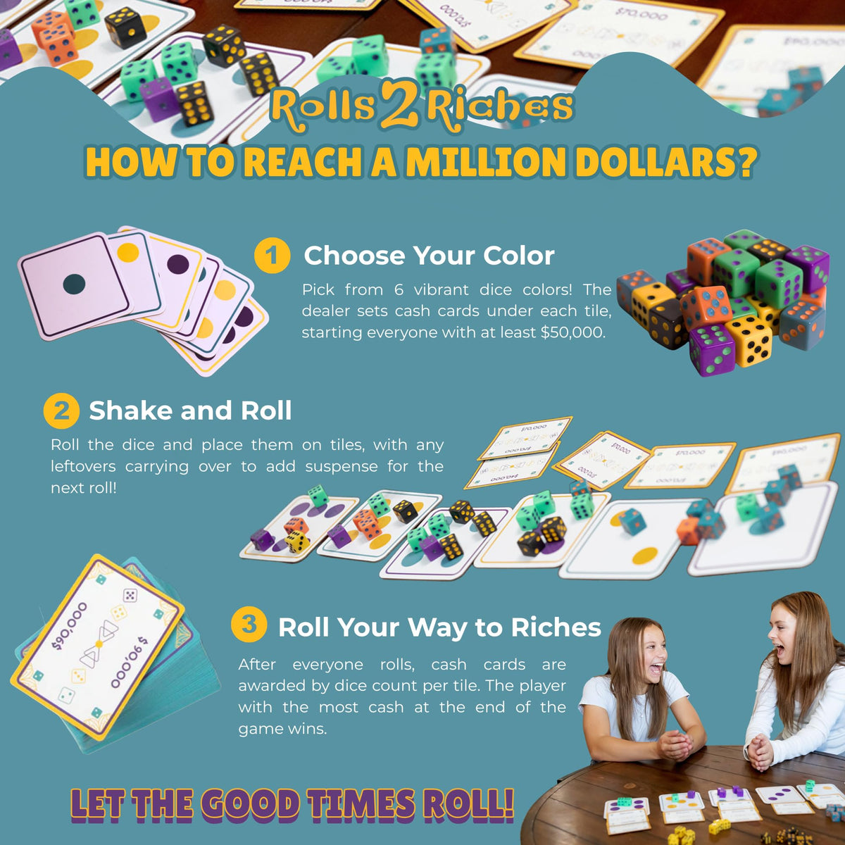 Rolls 2 Riches magnetic box keeps pieces secure during travel.