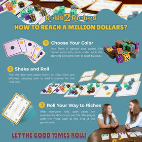 Rolls 2 Riches magnetic box keeps pieces secure during travel.